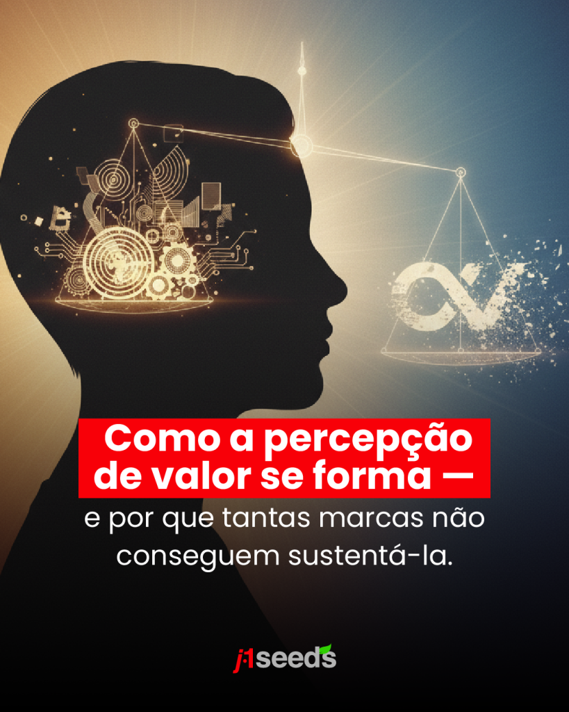 Como a percepção de valor se forma — e por que tantas marcas não conseguem sustentá-la.